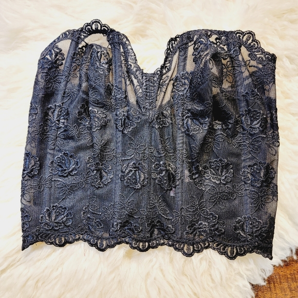 Vintage Victoria's Secret Bustier Corset Top - Picture 2 of 7